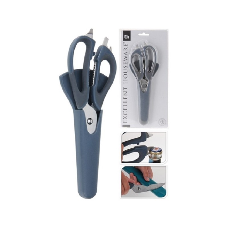 Ciseaux multifonctions en acier inoxydable