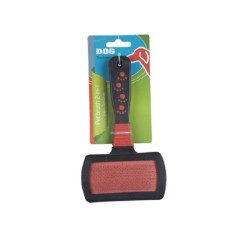 Brosse animaux 2 en 1 17,5x10,5 cm