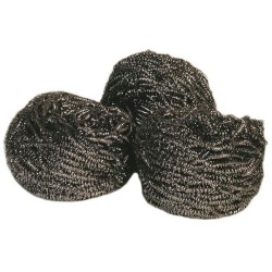 Eponge de nettoyage inox 60 grammes paquet de 10