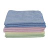 Microvezeldoek gebreid ca. 240-grams set à 10 ca. 40x38 cm assorti kleur