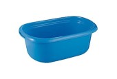 Sunware Basic wasmand 40 liter blauw 65x44x25cm kunststof