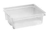 Allibert Crownest opbergbox transparant - 17 L 43x36x23.5cm