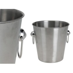 Seau à champagne métal mat 20cm
