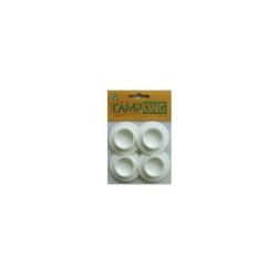 Pieds d'arceau de tente Umefa, sachet de 4 pièces 25/48 mm