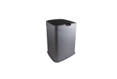 Sunware Delta vuilniszakhouder 70 liter metaal/zwart 45,5x39,5x57cm