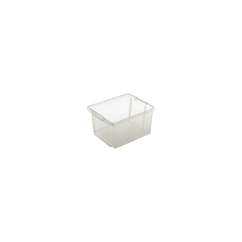 Sunware Nesta boîte de rangement 32 litres transparente 46x36x25cm