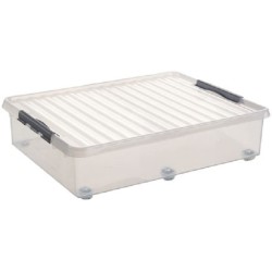 Sunware Q-line Rollerbox 60 litres transparent 80x50x20cm