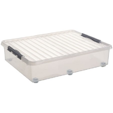 Sunware Q-line Rollerbox 60 litres transparent 80x50x20cm