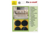 Fix-o-moll viltglijder bruin 9x Ø25mm