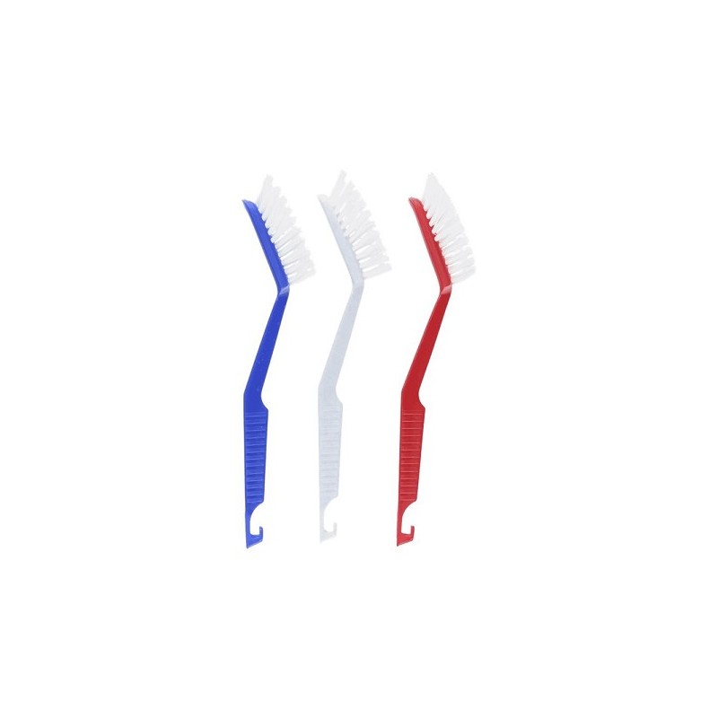 Brosse à vaisselle plastique nylon cheveux pack a 6