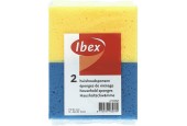 Ibex huishoudspons pak a 2 stuks