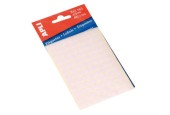 Apli stcicker dots rond 8mm blanc 480 autocollants par paquet