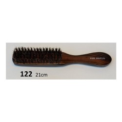 Brosse à cheveux foncé 21cm 122d sur blister