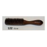 Brosse à cheveux foncé 21cm 122d sur blister