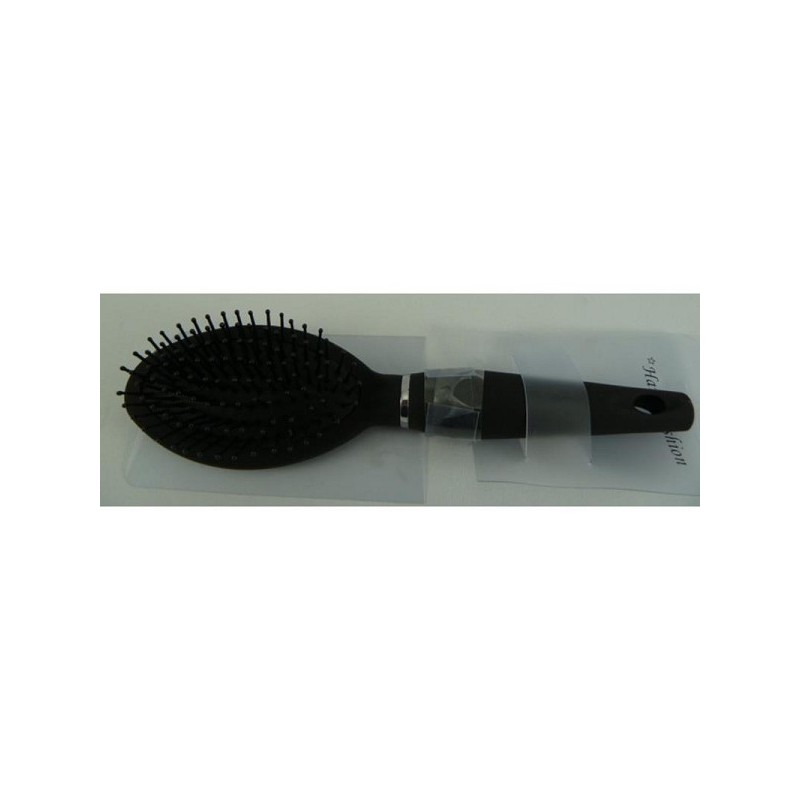 Brosse à cheveux noire 24cm