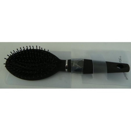 Brosse à cheveux noire 24cm
