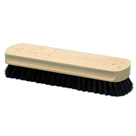 Brosse à chaussures 18cm foncée