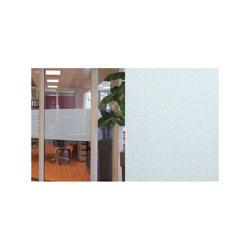 Film pour vitrage Patifix transparent sablé statique 45x2m