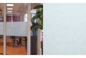Film pour vitrage Patifix transparent sablé statique 45x2m