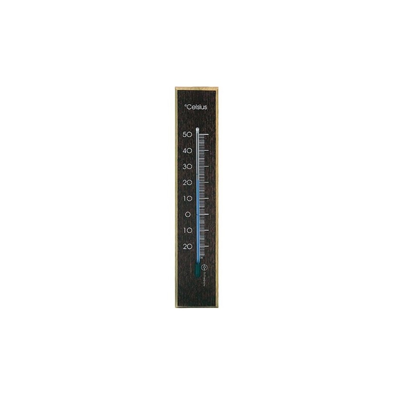 Dr.Friedrichs kamerthermometer 17cm donker-beuken