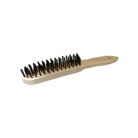 Brosse en acier 4 rangs