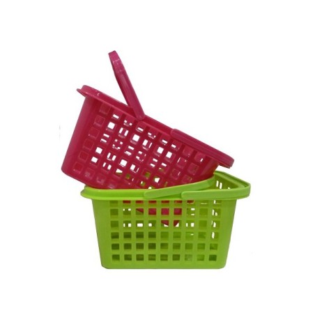 Wasknijpermandje 21x14x11 assorti kleur