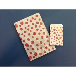 Inpakzakjes 17.5x25cm lieveheersbeestje verpakking van 1000 stuks