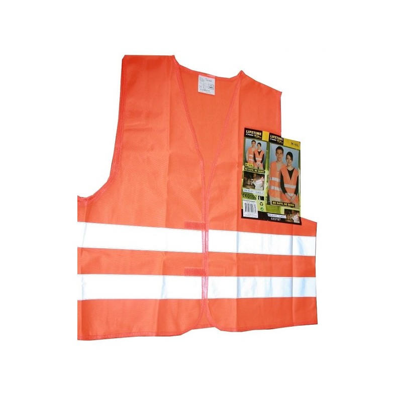 Lifetime veiligheidsvest (hesje) oranje M-XXL