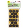 Fix-o-moll Big-Pack 28mm 80 stuks bruin