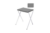 Table pliante 37x51xh69cm gris foncé