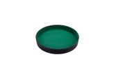 Piste de poker 26 cm en cuir artificiel noir hors cartes, gobelet à dés et dés. Contient uniquement la Poker Rink.
