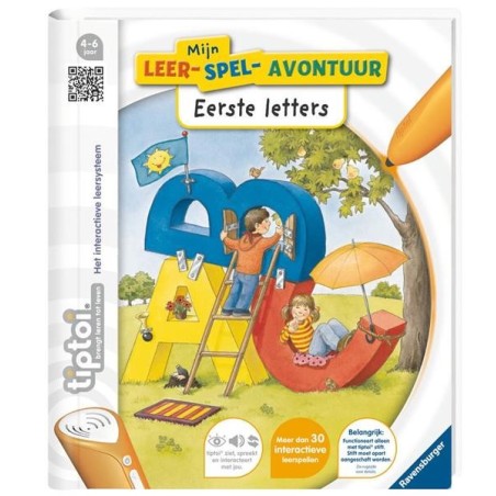 Livre Ravensburger tiptoi Mon aventure ludique d'apprentissage Premières lettres