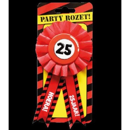 Rosaces de fête Paperdreams - 25 ans