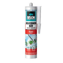 Bison siliconenkit glas 310 ml