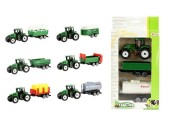 Mini Tractor met 2 aanhangers