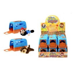Peluche pirate dans étui de transport disponible en 2 versions