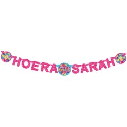 Guirlande de lettres Sarah ''Hourra Sarah''