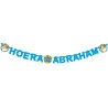 Guirlande de lettres Abraham ''Hourra Abraham''