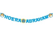 Guirlande de lettres Abraham ''Hourra Abraham''