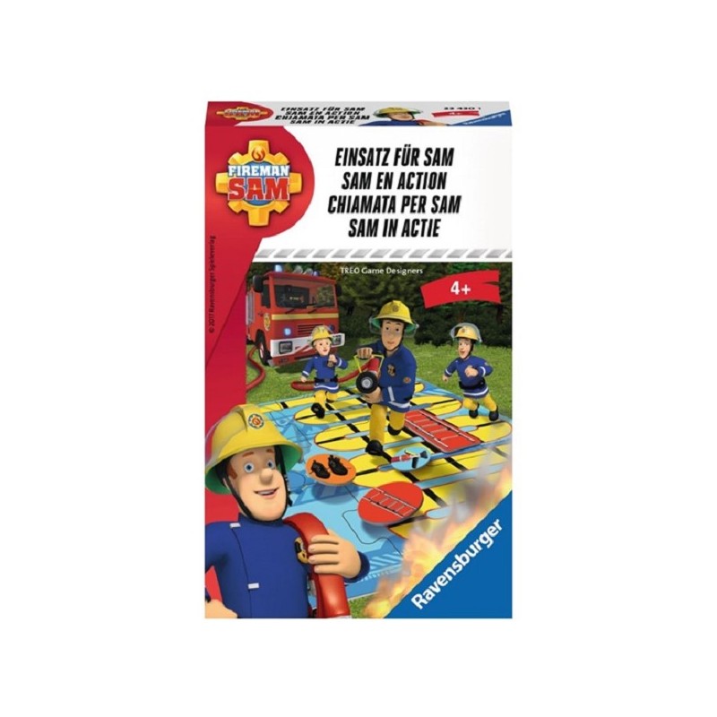 Ravensburger Brandweerman Sam in actie bordspel vanaf 4 jaar