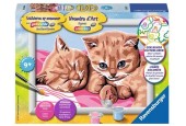 Ravensburger Peinture par numéros Cuddle Friends