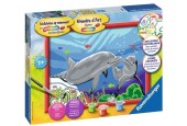 Ravensburger Peinture par numéro Dauphins