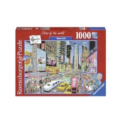 Puzzle Ravensburger 1000 pièces Fleroux : New York City, âge : à partir de 14 ans Dimensions : env. 50x70cm