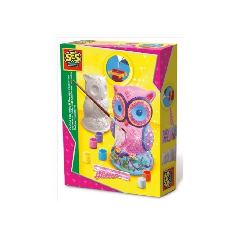 Ses Casting et Peinture - Chouette