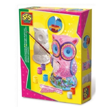 Ses Casting et Peinture - Chouette