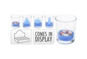Bougie en verre mer 6cm