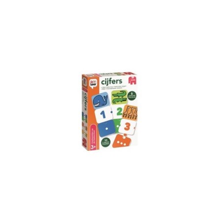 Jumbo J'apprends les chiffres avec 10 puzzles en 3 parties