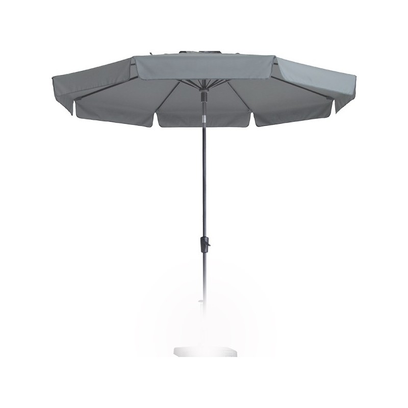 Parasol flores luxe 300 cm Polyester GRIS CLAIR grade 6