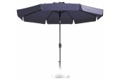 Parasol Flores luxe 300 cm Polyester Bleu Saphir