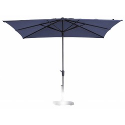Parasol syros carré luxe 280x280 cm Polyester BLEU SAPHIR